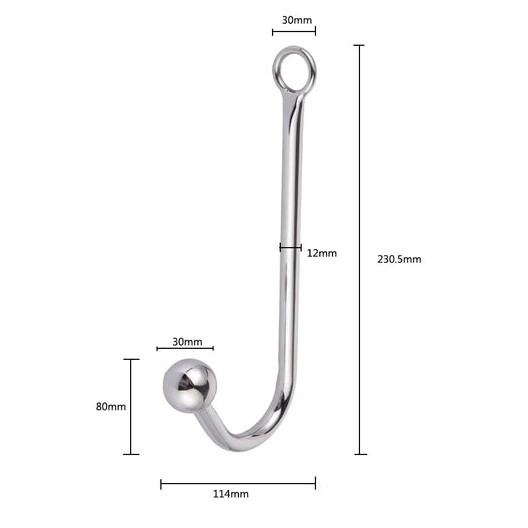 Anal Collar Hook 5334 Beaded and Cuffs Elegant with 1217